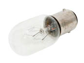 CEC Industries C15T7DC/120V 15T7DC/120V CEC 15W 120V T7 Clear DC Bayonet Tube Bulb