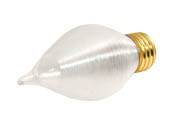 Bulbrite B431060 60C15S (Medium Base) 60W 130V Satin ThreadSpun Antique Decorative Bulb, E26 Base