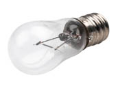 CEC Industries C6S6 24V 6S6 24V (24V, E12 Base) CEC 6 Watt, 24 Volt S6 Clear Sign Bulb