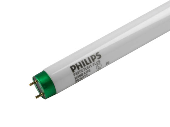 Philips Lighting 281790 F32T8/TL841/PLUS/ALTO 32W Philips 32W 48in T8 Long Life Cool White Fluorescent Tube