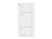 Lutron Electronics PJ2-3B-GWH-L01 Lutron Pico Wireless Control - 3 Button On/Off Switch with Preset