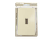 Lutron Electronics FG-1-IV Lutron Fassada Single-Gang Wallplate, Ivory