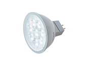 Satco Dimmable 6.5 Watt 4000K 25° MR16 LED Bulb, GU5.3 Base, Enclosed Fixture Rated