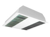 Larson Electronics IND-AHC-TRF-2X2-UVC-R1-120V 45W UVC 3 Lamp 2x2 Air Purifying Recessed Troffer 6,300 Cubic Feet Per Hour