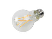 Bulbrite 776774 LED8A19/27K/FIL/3/JA8 Dimmable 8.5W 2700K A19 Filament LED Bulb, Enclosed and Wet Rated, JA8 Compliant