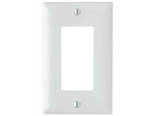 Pass & Seymour TP26W Legrand/Trademaster Decorator Opening Single Gang Wallplate