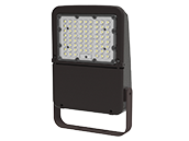 Halco 100 Watt LED Flood Light Fixture With Yoke Mount, Color Selectable, 250 Watt HID Equivalent