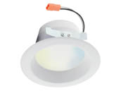 Satco Products, Inc. S11259 8.7W/LED/RDL/4/TW/T20/JA8/SF Satco Starfish WiFi 8.7 Watt 4" LED Recessed LED Downlight, Tunable White, JA8 Compliant