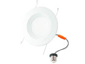 MaxLite 104666 RR613UCSW Maxlite 13 Watt, 5"/6" Recessed LED Downlight, Color Selectable, 120-277V, 90 CRI, Wet Rated