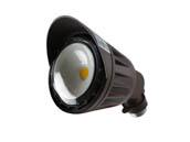 Halco Lighting 24950 MBUL-10-30-U-BZ Halco 10 Watt 3000K Wide Beam LED Bullet Flood Fixture