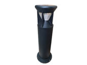 Light Efficient Design RP-SBL-2W-40K-BK-G1 Solera 4000K Off-Grid Solar LED Bollard Light Fixture