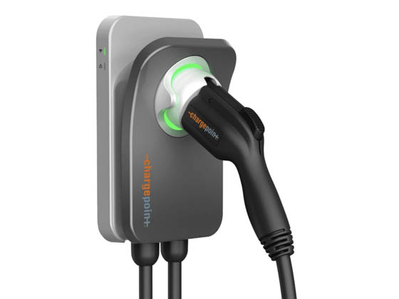 ChargePoint CPH50-HARDWIRE-L23 Home Flex 50amp 12kW Universal J1772 Plug WiFi Hardwire 23ft Cable 240V